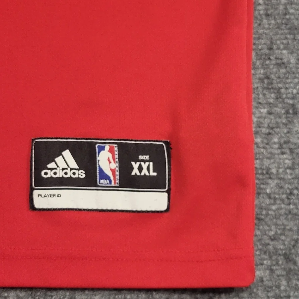 Chicago Bulls Adidas Derrick Rose #1 NBA Red Swingman Jersey Size XX-Large (2XL)